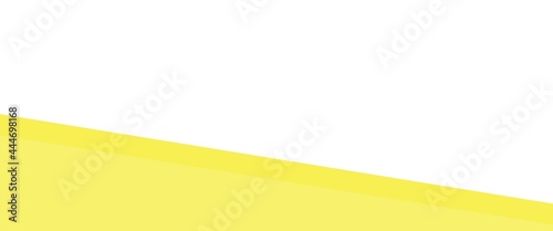 White background with a yellow triangle at the bottom. The gradient. Wallpaper. The backdrop. The banner. Horizontal background.