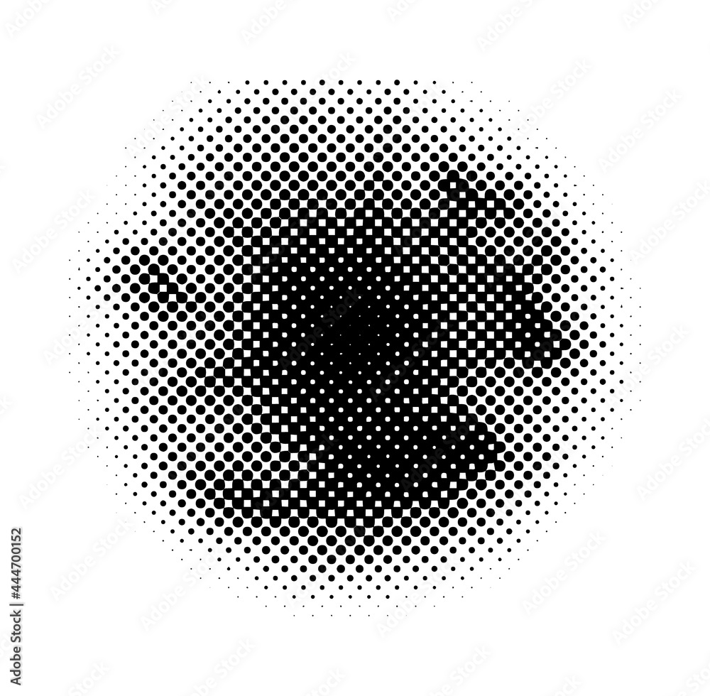 halftone dot pattern texture template, Flash sale grunge backdrop halftone circle Retro background, pop art style.