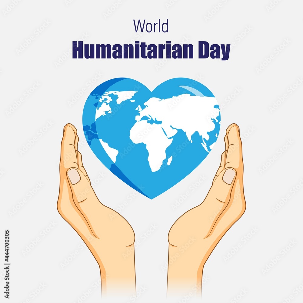 vector illustration for world humanitarian day vector illustration for world humanitarian day