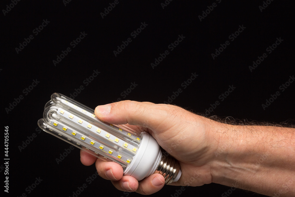 Energy-saving bulb, ready to be installed Energy-saving bulb, ready to be installed