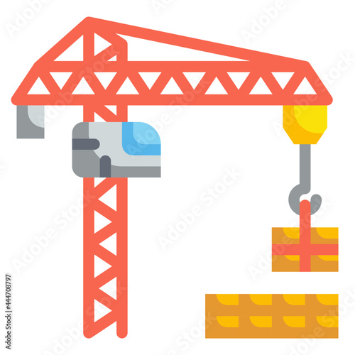crane flat icon