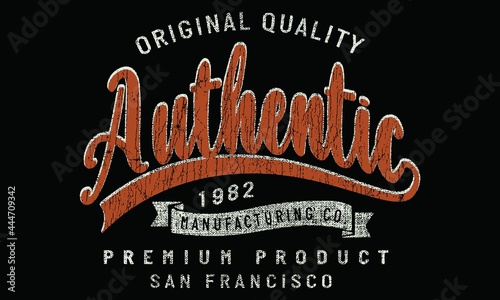 Authentic vintage Blue Denim Vintage Denim tee print  tee-21