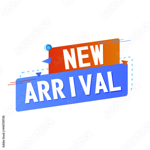New arrival label set, MULTI COLOUR NEW ARRIVAL LABLE SET.
