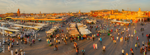 Djemaa el Fna, Marrakech, Morocco photo