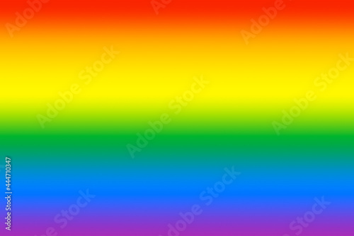 Rainbow gradient, LGBT rainbow flag, symbol of LGBT gay pride parade