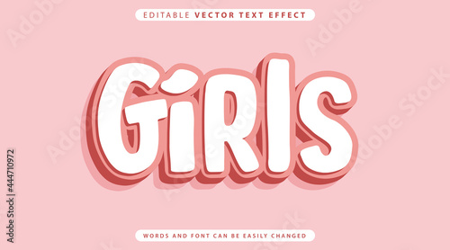 Fully Editable Text Effect Style