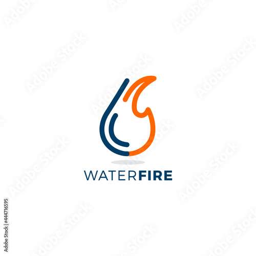 Water Fire Logo