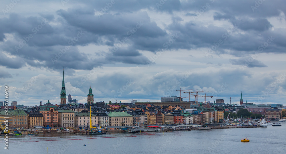 Fototapeta premium Cloudy Stockholm