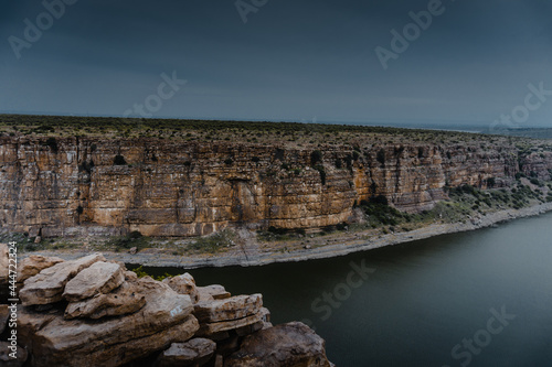 the river in the mountains