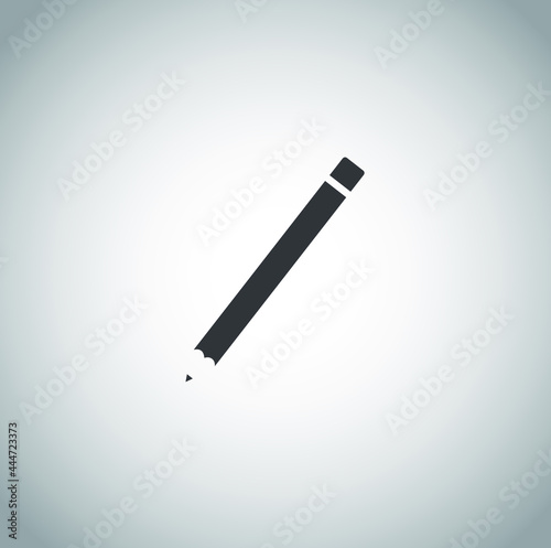 Black school icon on white background