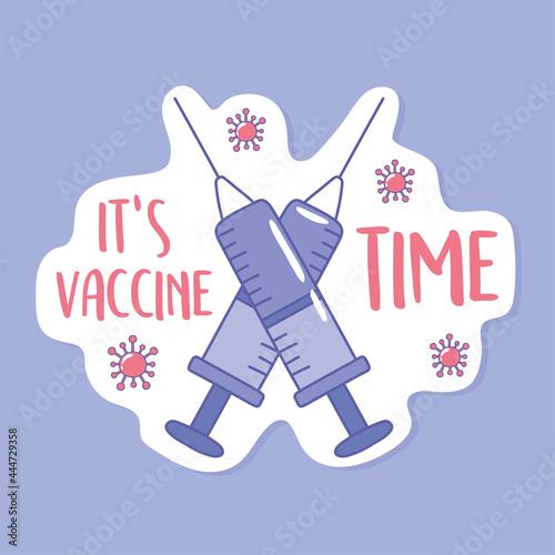 vaccine time syringes