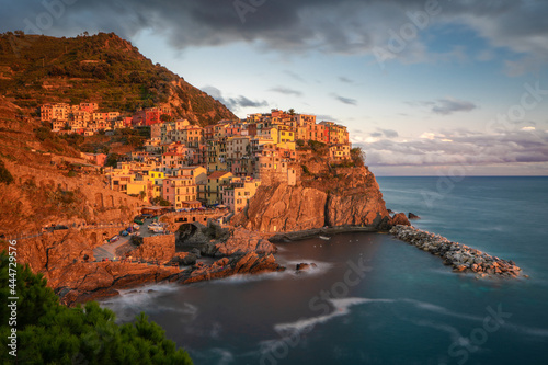 Cinque Terre - Manarola im Sonnenuntergang