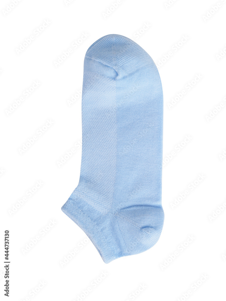 Women's short socks (pink, white, beige, blue) isolated on a white background, like a mockup, insert your own design Women's short socks (pink, white, beige, blue) isolated on a white background, like a mockup, insert your own design