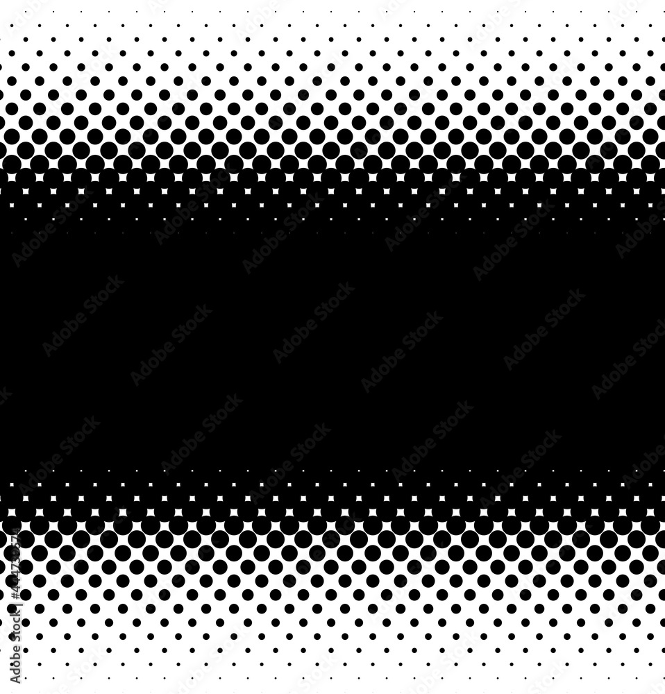 Halftone, screntone comic elefent. Fading, gradation effect