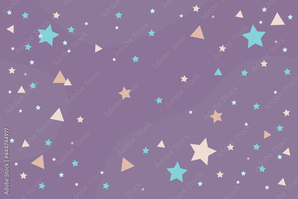 Abstract minimalist graphic soft lilac  pattern background.
