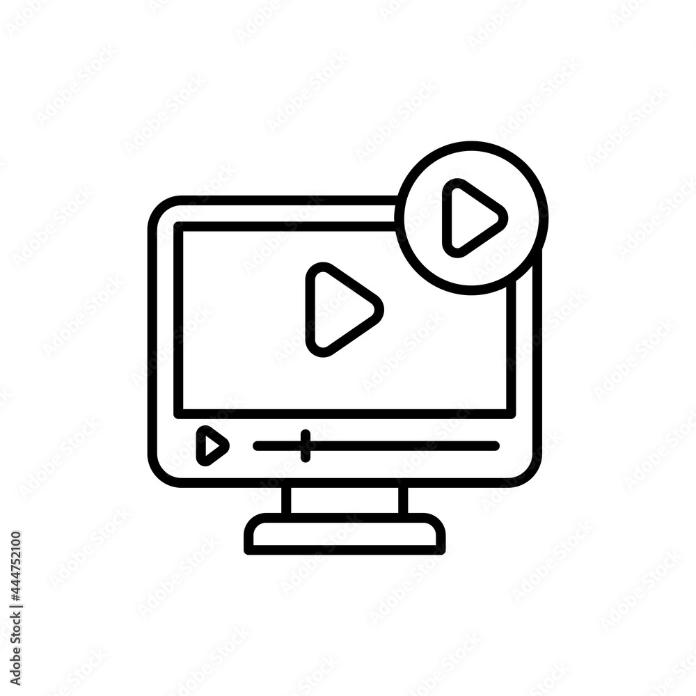 Viral Marketing vector outline icon. EPS 10 file marketing and advertising symbol Viral Marketing vector outline icon. EPS 10 file marketing and advertising symbol