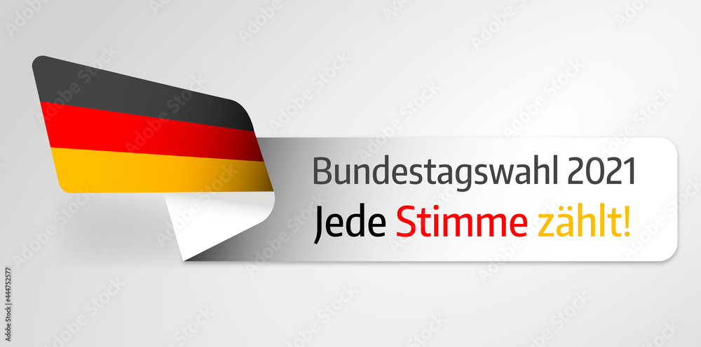 Obraz premium Bundestagswahl 2021