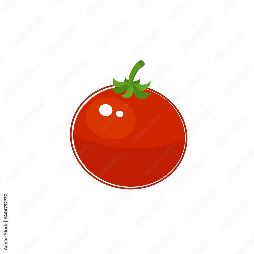 red tomatoes (Solanum lycopersicum) on white background red tomatoes (Solanum lycopersicum) on white background