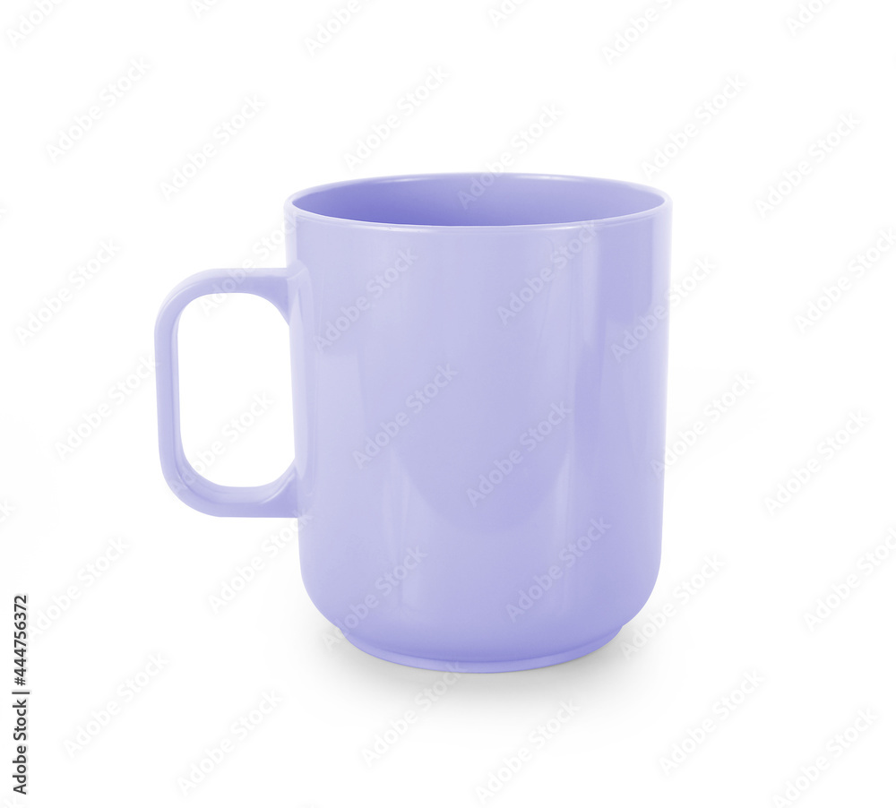 empty mug isolated on white background. empty mug isolated on white background.