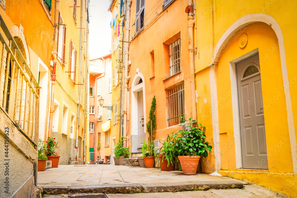 old town of Nice, France old town of Nice, France
