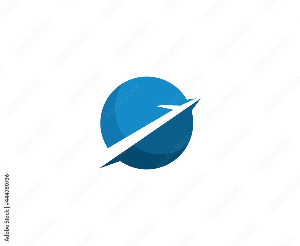 Obraz premium Plane logo