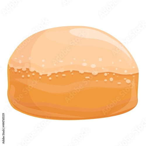 Homemade bread icon cartoon vector. Food baguette. Bakery bread