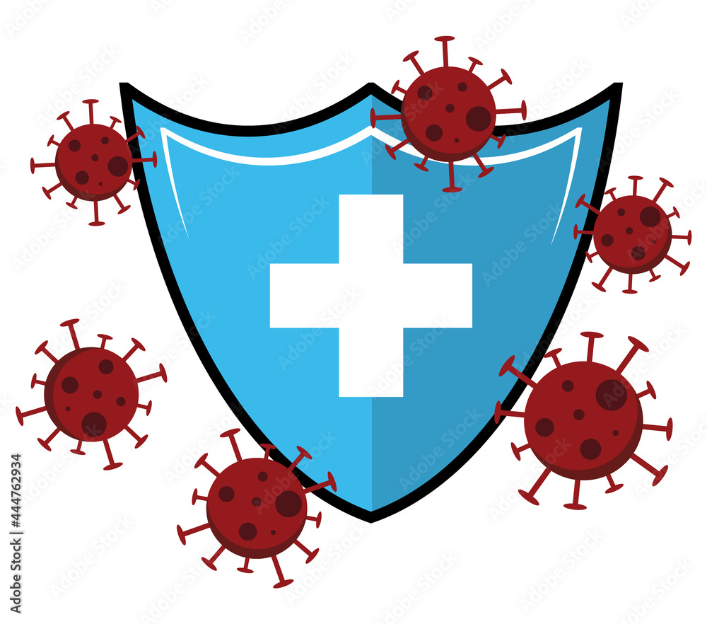 Virus Protection. Stop Coronavirus. Fight Virus. Hygienic Shield Protecting For Virus. Immune System. Cartoon Illustration Stock Vector | Adobe Stock Virus Protection. Stop Coronavirus. Fight Virus. Hygienic Shield Protecting For Virus. Immune System. Cartoon Illustration Stock Vector | Adobe Stock