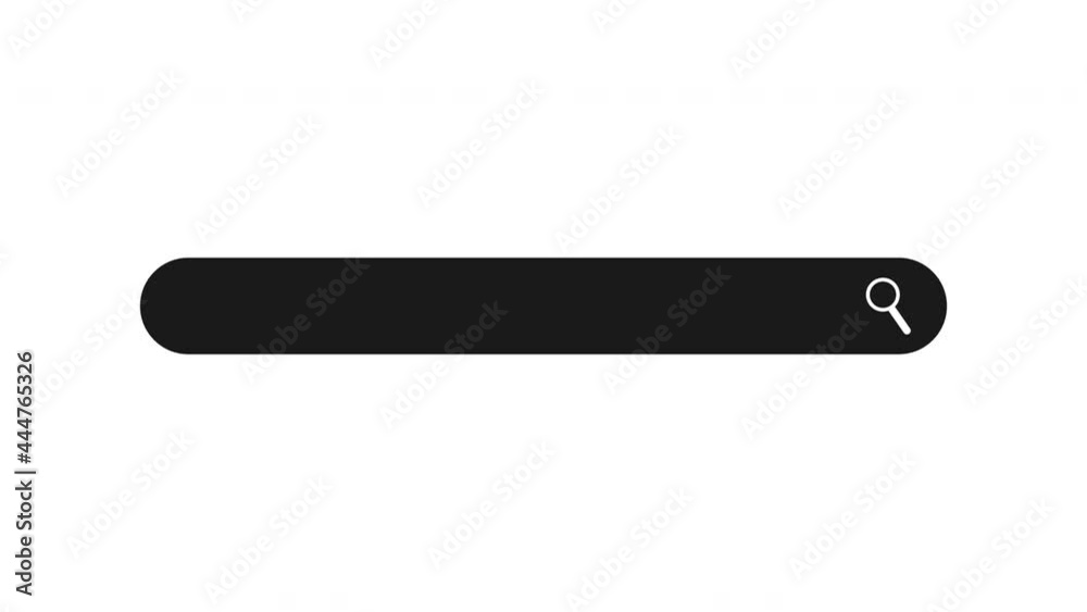 Alpha channel Search button. Hand cursor click 4k animation vector footage Alpha channel Search button. Hand cursor click 4k animation vector footage