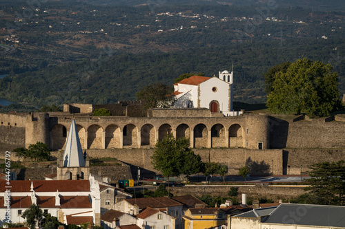 Aerial view from Abrantes Castle, Portugal