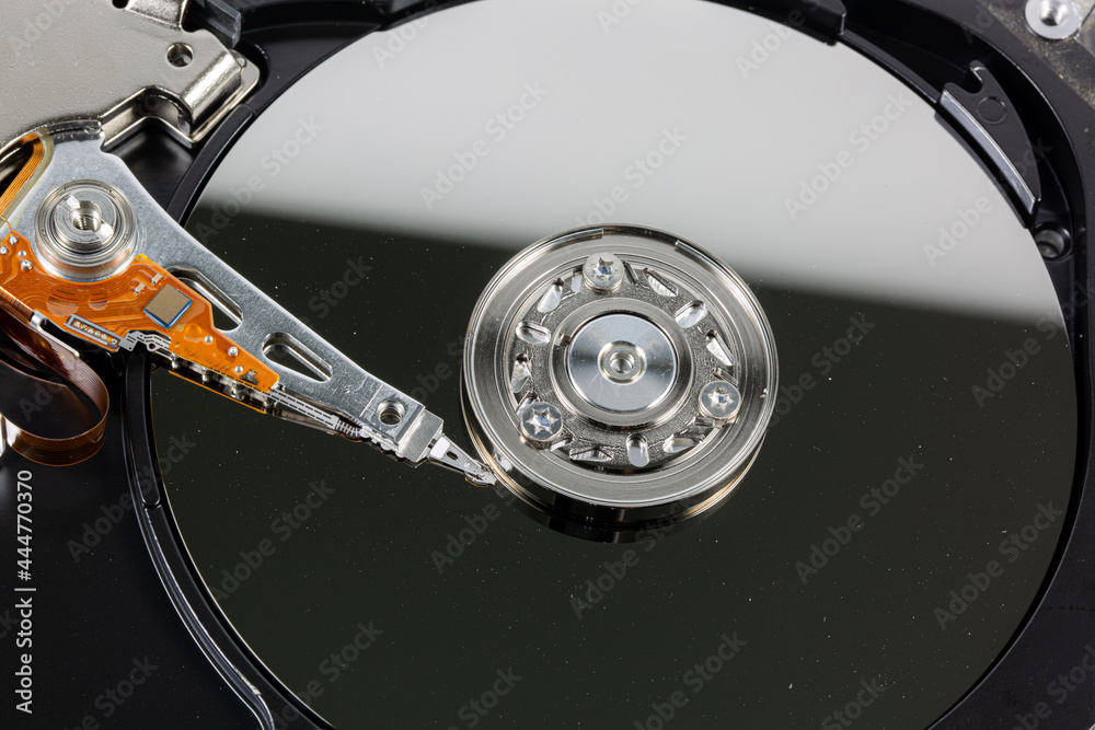 Macro hard drive,An open computer hard drive for repair. HDD. Components for ps. Storage and restoration of digital data. Macro hard drive,An open computer hard drive for repair. HDD. Components for ps. Storage and restoration of digital data.