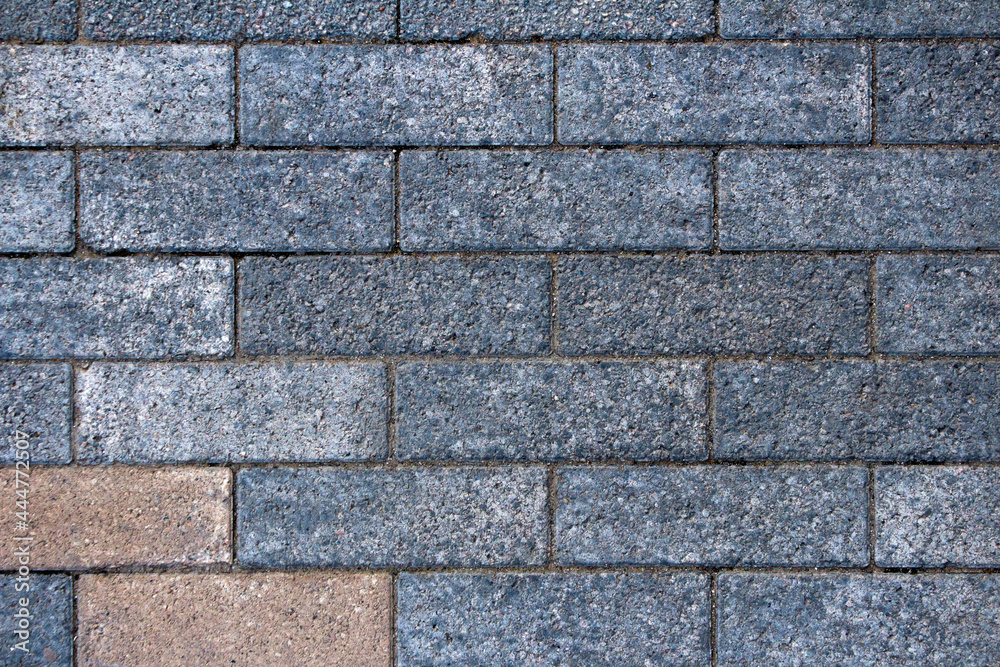 Background from gray rectangular blocks Background from gray rectangular blocks