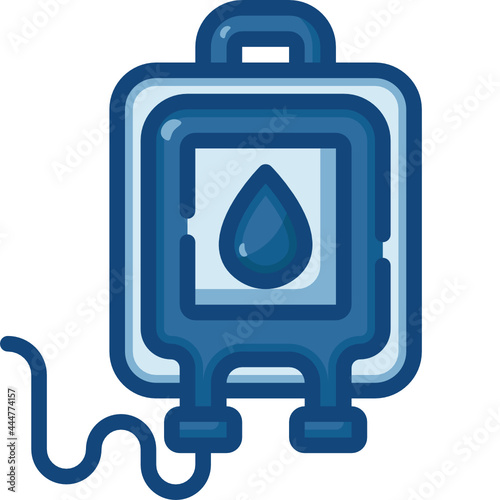 blood donation Two Tone icon