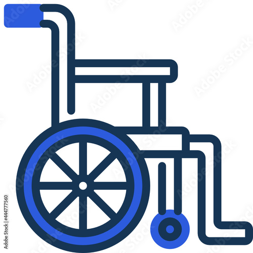 wheelchair one color icon