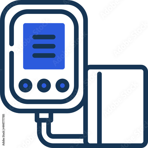 sphygmomanometer one color icon