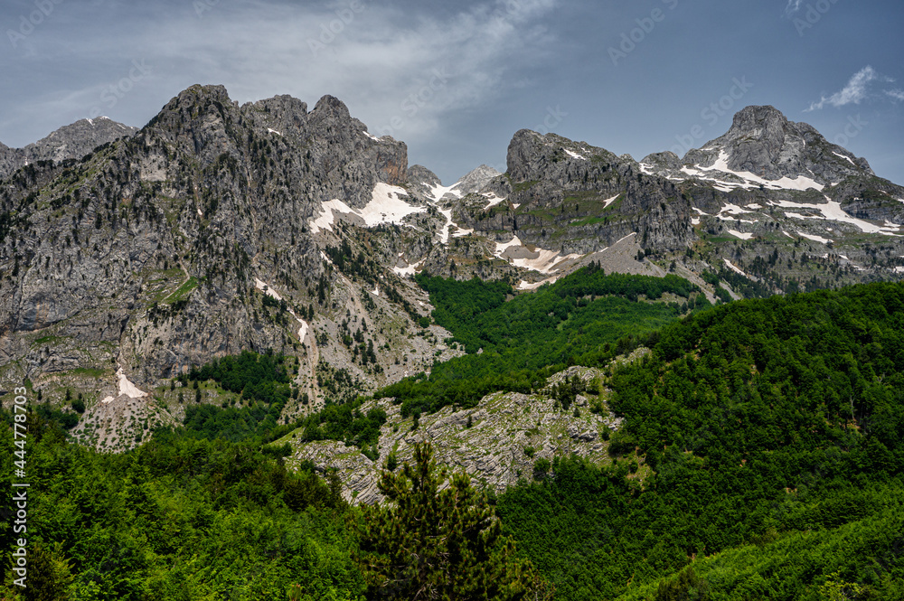 Naklejka premium Theth National Park, Albania.