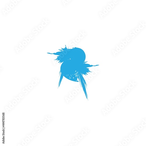 Water spray mist of atomizer. Icon vector illustration template