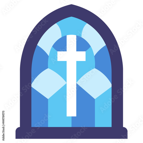 stained glass window icon