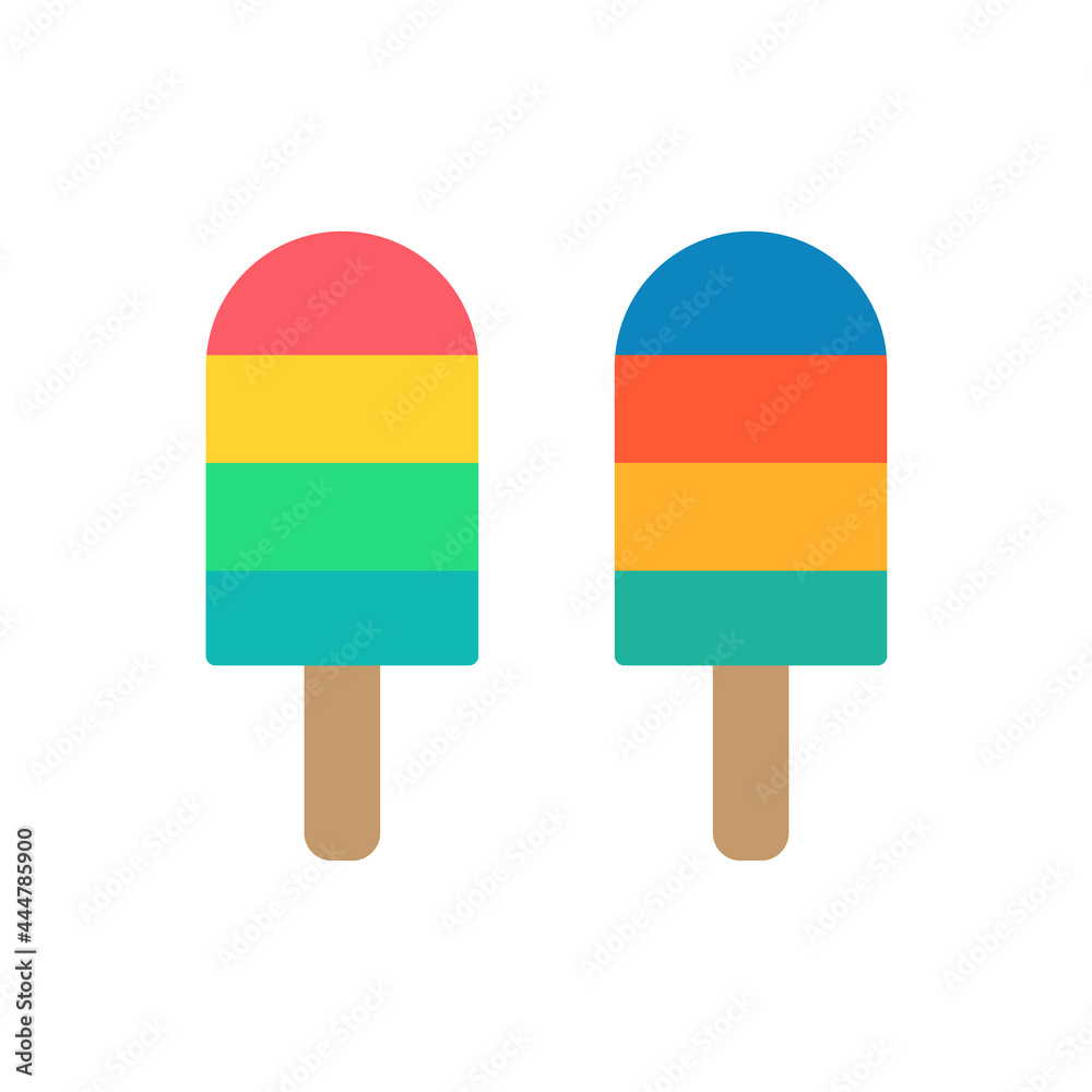 ice cream bar illustration, ice cream icon for food products ice cream bar illustration, ice cream icon for food products