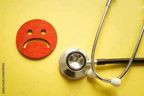 Canvas Print Bad patient satisfaction concept