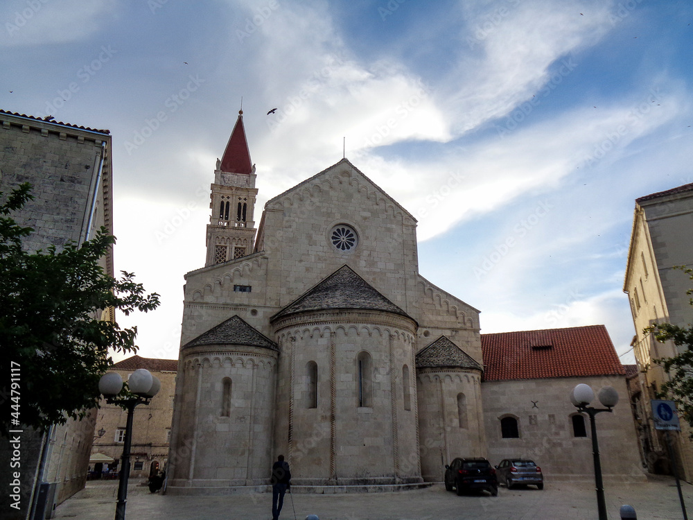 Fototapeta premium view over zadar in summer