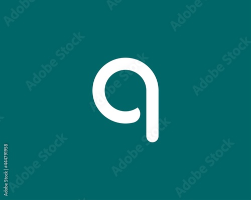 Q letter logo design vector template