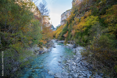 Bellos river in Añisclo Gorge, Ordesa and Monte Perdido National Park, Spain