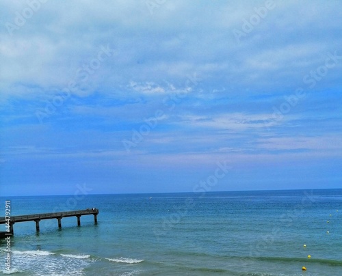 Sea and pier