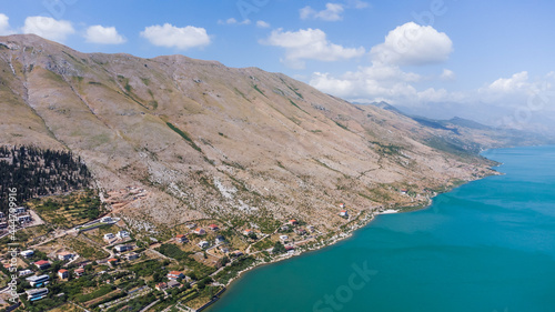 View of Shkoder lake, Albania