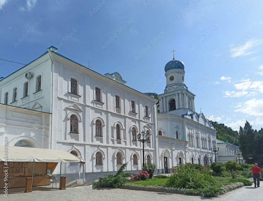 beautiful churches of the Svyatogorsk Lavra Ukraine Christianity monks