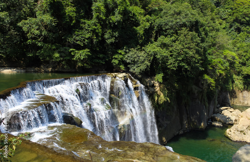 Shifen Waterfall  the beauty of Asian nature..