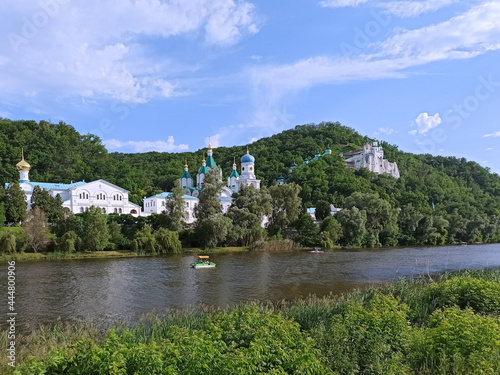beautiful churches of the Svyatogorsk Lavra Ukraine Christianity monks