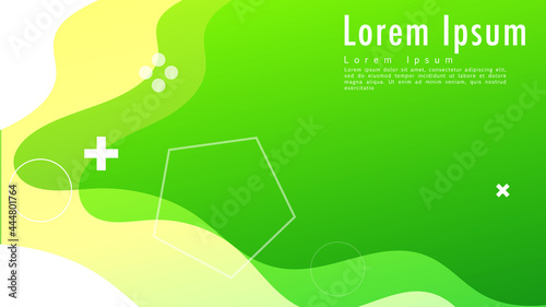 Vector illustration of bright color with modern graphic elements abstract pattern background for content online with line gradient texture for minimal, illustration Vector EPS 10