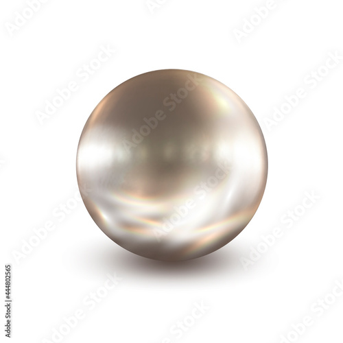 Glass ball vector.Isolated sphere for advertising and lettering.illustration.