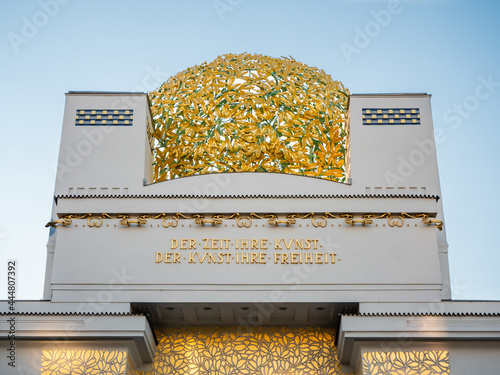 Secession Building Dome in Vienna, Austria